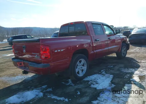 2010 Dodge Dakota Bighorn/Lonestar z USA, uszkodzony, nr VIN 1D7CW3GP1AS217553